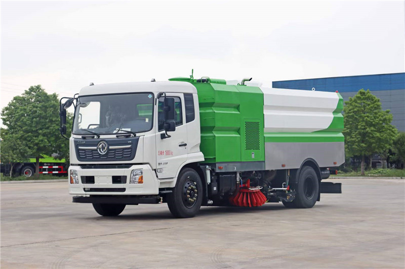 新款東風(fēng)天錦CL5180TXSD6GH洗掃車(chē)高配版