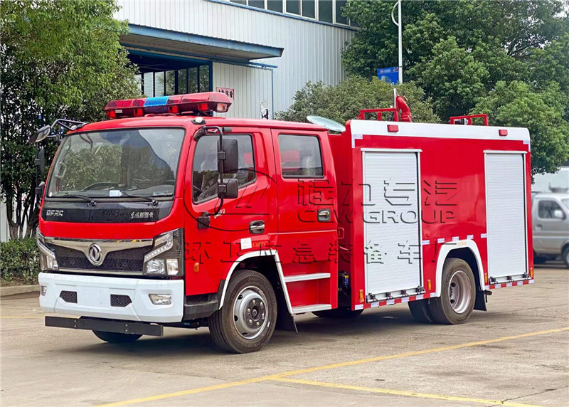 程力東風4噸水罐消防車廠家
